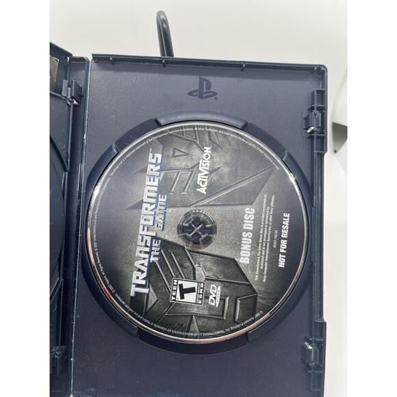 Transformers: The Game PS2 CIB Complete In Box w/ Manual SONY PLAYSTATION 2 - Picture 7 of 10